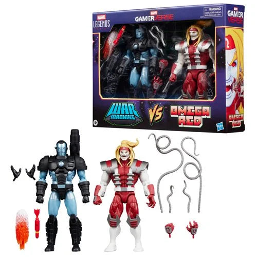 Marvel Legends Series Gamerverse War Machine vs Omega Red 6-Inch Action Figures