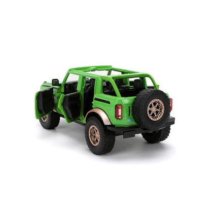 M&M's 2021 Ford Bronco 1:24 Scale Die-Cast Metal Vehicle with Green Figure (ETA FEBRUARY 2025)