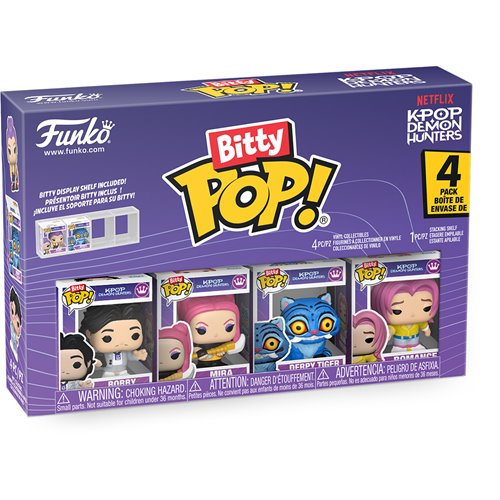 KPop Demon Hunters Mira Bitty Pop! 4-Pack | Preorder | Funko