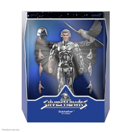 SilverHawks Ultimates Quicksilver (Toy Version) 7-Inch Action Figure (ETA MAY/JUNE 2024)