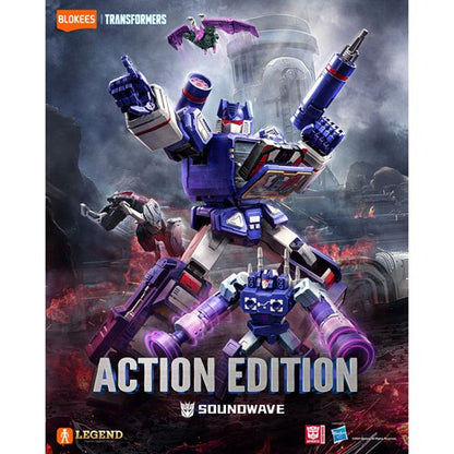 Transformers Action Edition G1 Soundwave AE03 Blokees Model Kit
