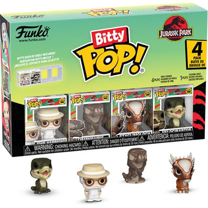 Jurassic Park Velociraptor Bitty Pop! 4-Pack | Funko
