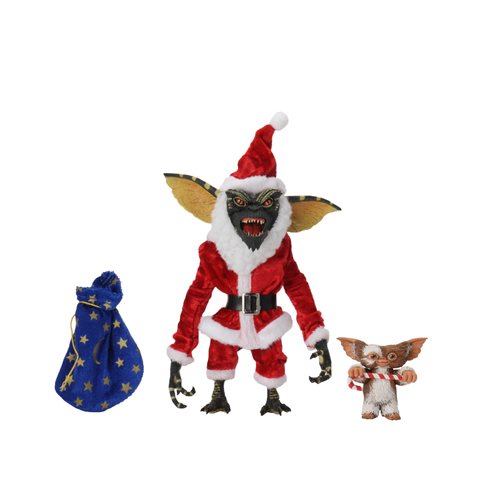 Gremlins Ultimate Santa Stripe and Gizmo 7-Inch Scale Action Figure 2-Pack | NECA | PREORDER