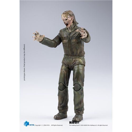 The Walking Dead: Daryl Dixon Dark Eyes Walker Exquisite Mini 1:18 Scale Action Figure - Previews Exclusive (ETA March 2025)