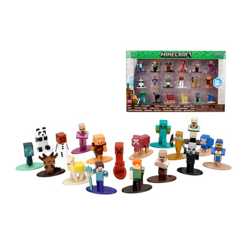 Minecraft Wave 13 Nano MetalFigs Die-Cast Metal Mini-Figure 18-Pack