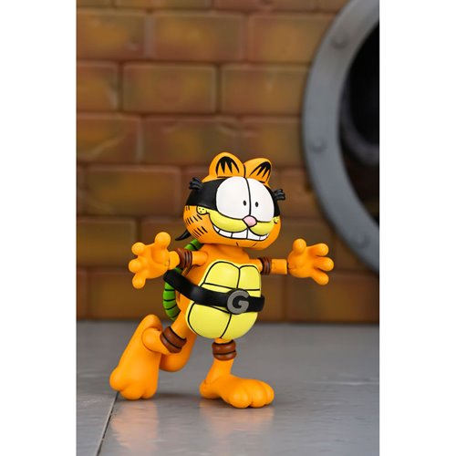 Teenage Mutant Ninja Turtles Archie Comics x Garfield Ultimate Garfello with Odie 7-Inch Scale Action Figure | NECA | PREORDER