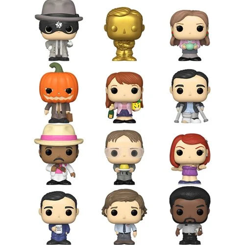 The Office Funko Bitty Pop! Mini-Figure Singles Case of 32 (ETA FEBRUARY / MARCH 2025)