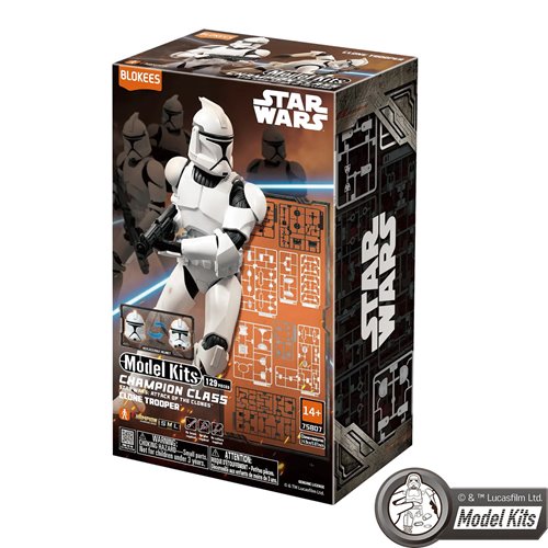 Star Wars: Attack of the Clones | Clone Trooper Champion Class 07 Model Kit