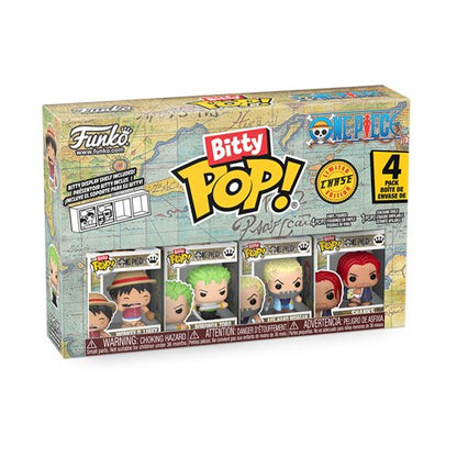 One Piece Monkey D. Luffy Bitty Pop! Mini-Figure 4-Pack | Funko