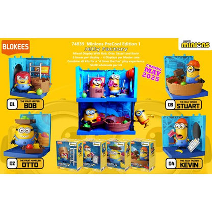 Minions Blokees Mini Model Kit Case of 8