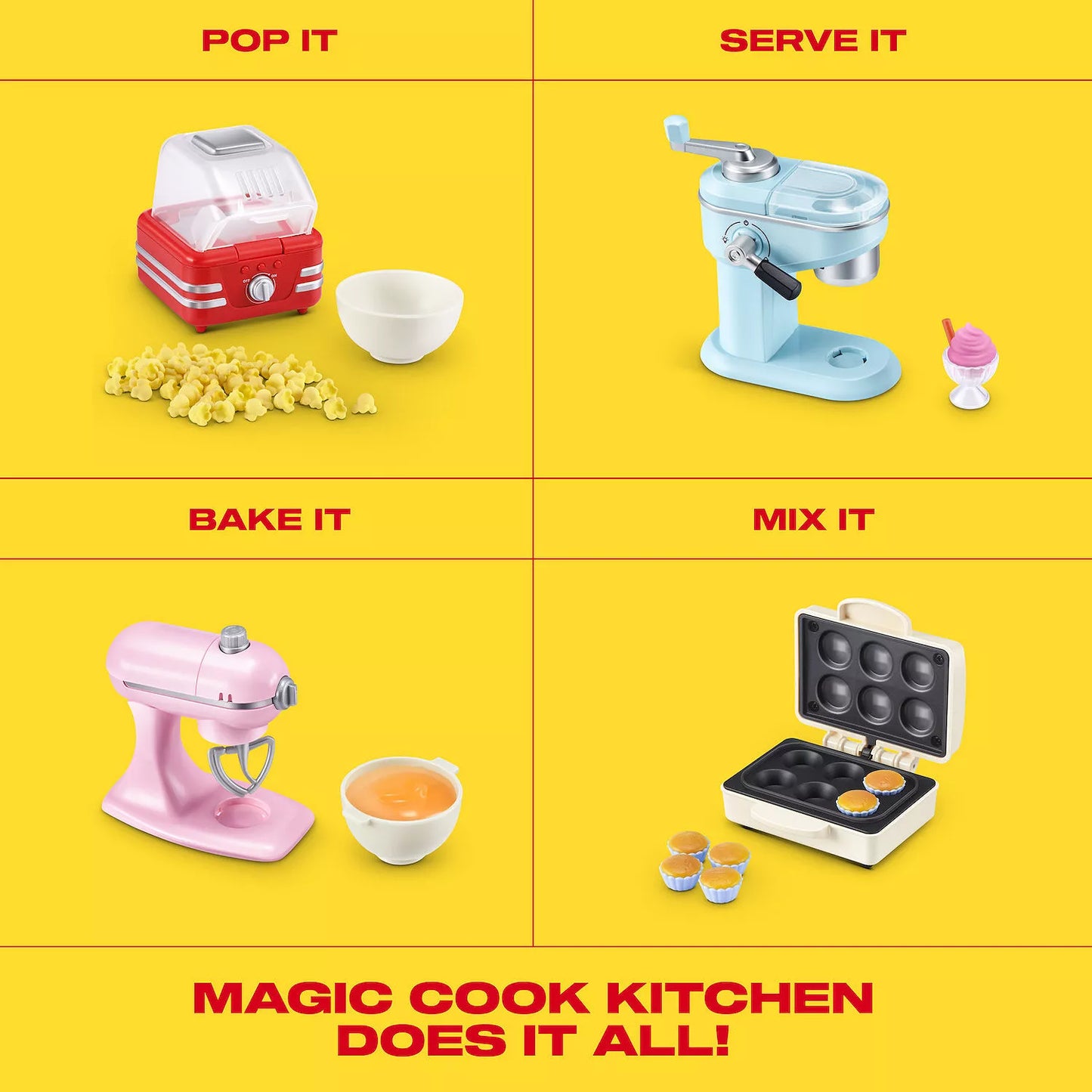 Mini Brands Really Works Magic Cook Kitchen Capsule Series 1 (Styles May Vary)  (ETA June / July 2026)