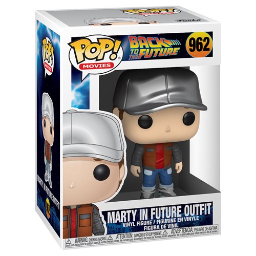 Back to the Future Marty in Future Outfit Funko Pop! Vinyl Figure #962