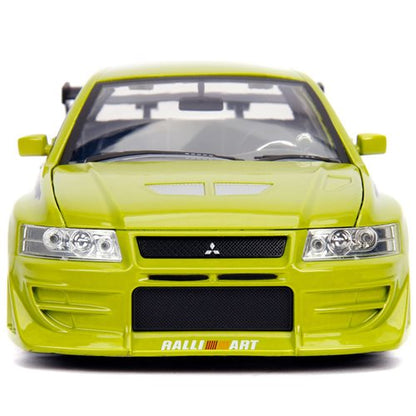 Fast and Furious Brian's Mitsubishi Lancer Evo VII 1:24 Scale Die-Cast Metal Vehicle