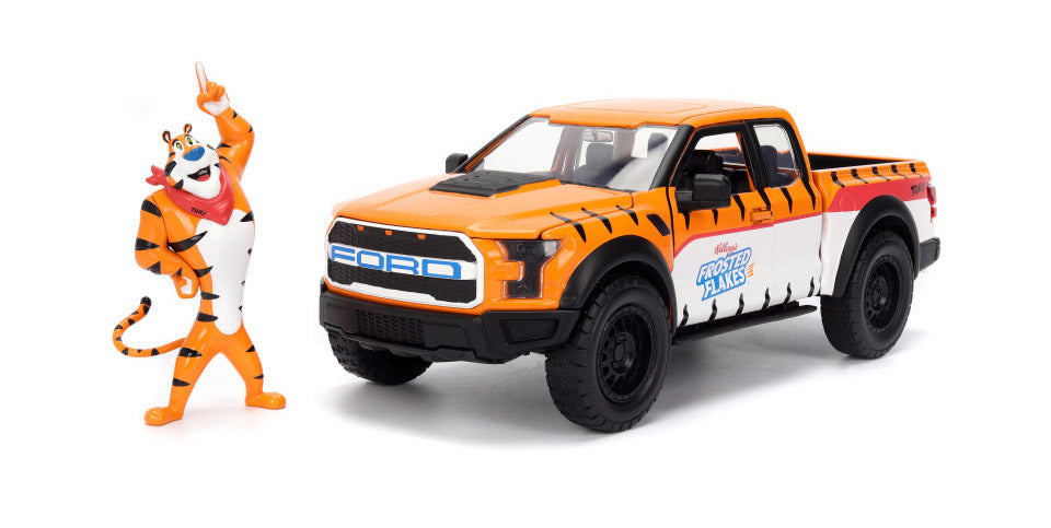 Hollywood Rides Kellogs Tony the Tiger - 1:24 Scale 2017 Ford F-150 Raptor