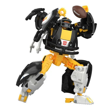 PREORDER - Transformers NFL Pittsburgh Steelers Steelmash Action Figure – PREORDER March 2026 – Licensed NFL Toy