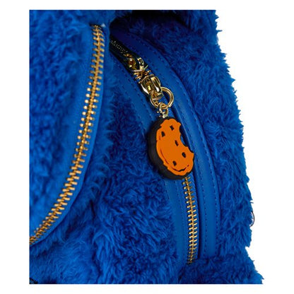 Sesame Street Cookie Monster Plush Mini-Backpack with Coin Purse