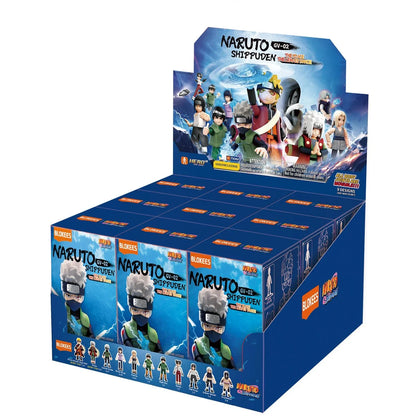 Naruto Galaxy Version 02 The Place the Leaves Dance Blokees Mini Model Kit Case of 9