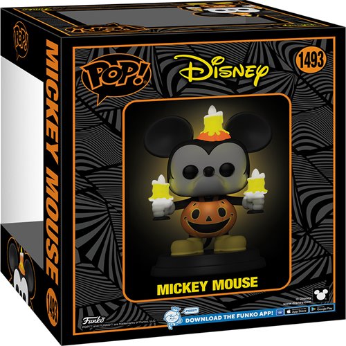 Mickey Mouse Halloween Light-Up Super Funko Pop! Vinyl Figure #1493