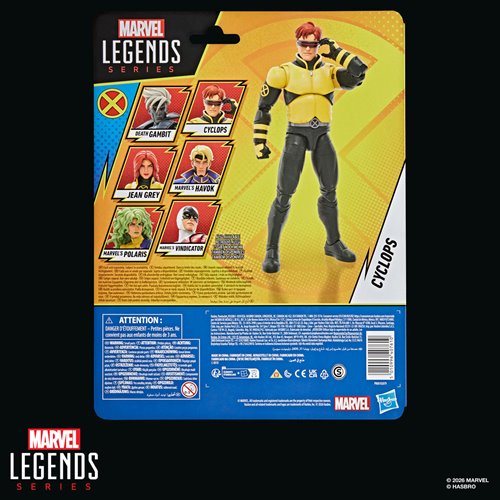 X-Men '97 Marvel Legends Cyclops X-Corps 6-Inch Figure | Preorder January 2027 | Hasbro