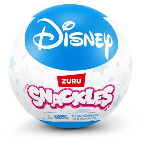 Snackles Disney Series 1 Blind-Box 5-Inch Plush Capsule