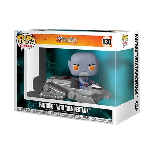 ThunderCats Panthro with Thundertank Funko Pop! Ride #130 (ETA  MAY / JUNE 2025)