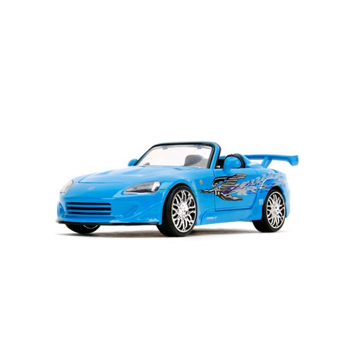 Fast and Furious 2001 Honda S2000 Mia's Blue Design 1:24 Scale Die-Cast Metal Vehicle