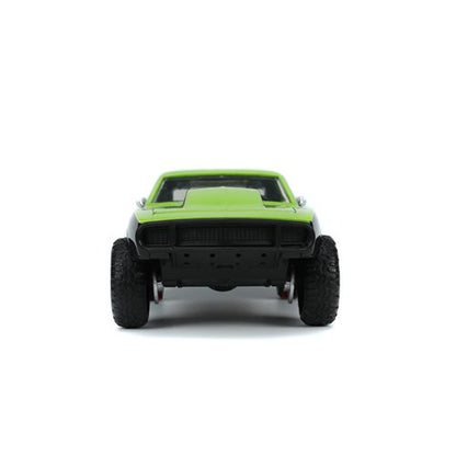 Teenage Mutant Ninja Turtles 1967 Chevrolet Camaro 1:24 Scale Die-Cast Metal Vehicle with Raphael Figure