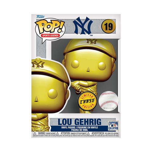 MLB Legends New York Yankees Lou Gehrig Funko Pop! Vinyl Figure #19 (ETA FEBRUARY / MARCH 2024)