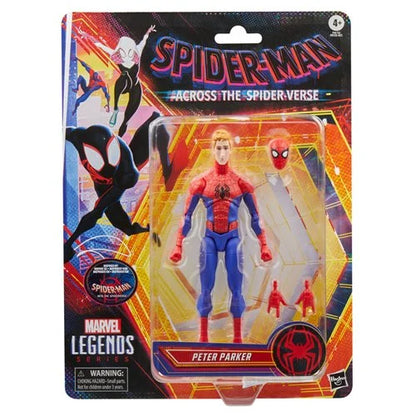 Spider-Man Across The Spider-Verse Marvel Legends Peter Parker 6-Inch Action Figure (ETA DECEMBER 2024 / JANUARY 2025)