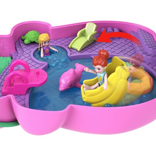 Polly Pocket Adventures in Rio Momma Monkey and Baby Compact Playset (ETA MARCH / APRIL 2025)