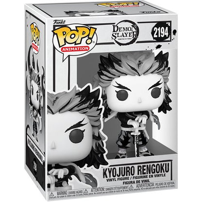 PREORDER – Demon Slayer: Kyojuro Rengoku Sumi-Ink Funko Pop! Vinyl Figure #2194 – Ships Feb/Mar 2026