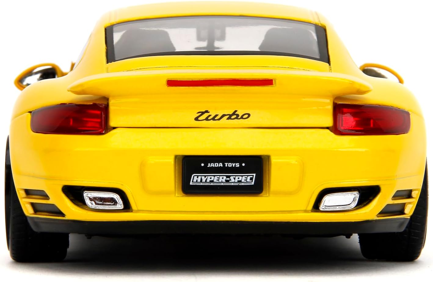 Hyper-Spec 1:24 2007 Porsche 911 Turbo 997 Die-Cast Car (Yellow)