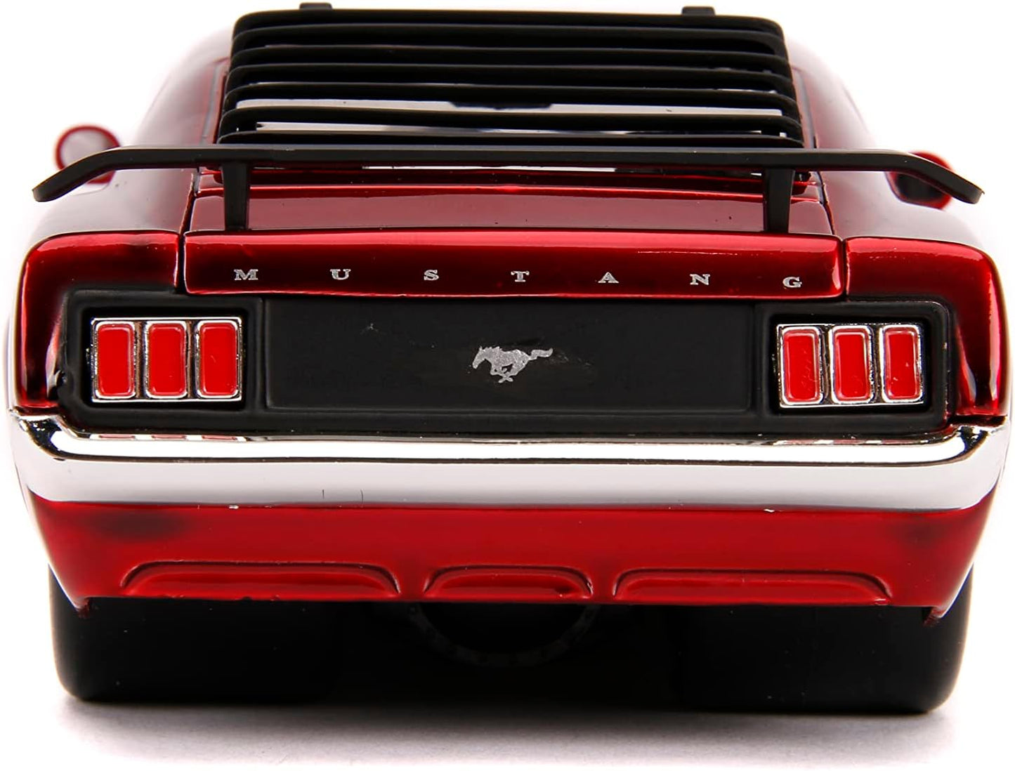 Bigtime Muscle 1:24 - 1970 Ford Mustang Boss 429 Die-cast Car - Candy Red