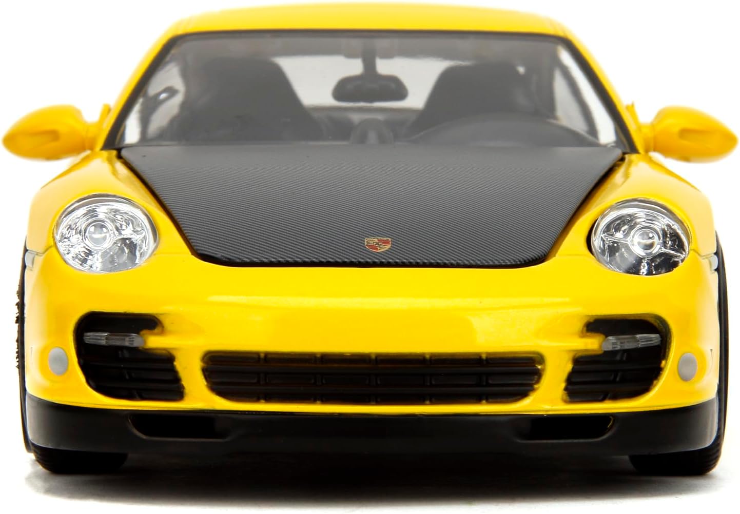 Hyper-Spec 1:24 2007 Porsche 911 Turbo 997 Die-Cast Car (Yellow)