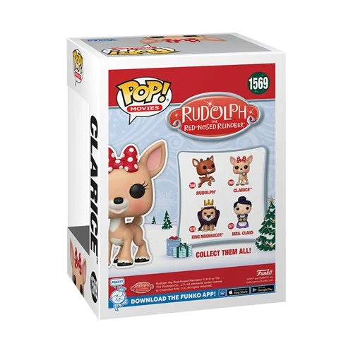 Rudolph the Red-Nosed Reindeer 60th Anniversary Clarice Funko Pop! Vinyl Figure #1569