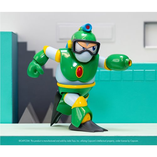 Mega Man Bubble Man Deluxe 1:12 Scale Action Figure
