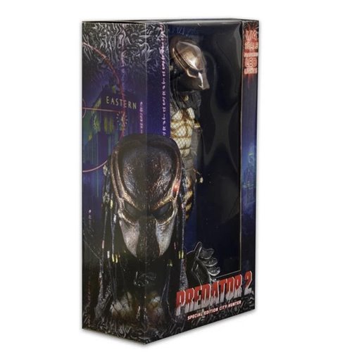 Predator 2 | City Hunter Light-Up NECA 1:4 Scale 20-Inch Action Figure | PREORDER