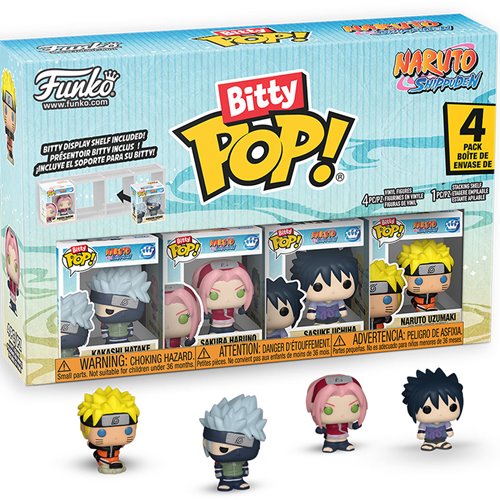 Naruto: Shippuden Team 7 Bitty Pop! 4-Pack | Funko