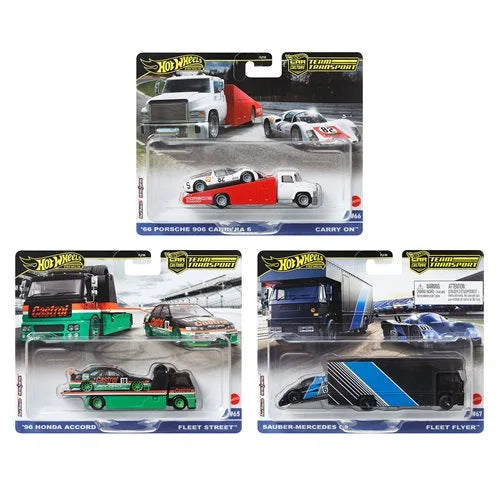 Hot Wheels Team Transport 2024 Mix 2 Vehicle Case of 4 (ETA MARCH 2025)