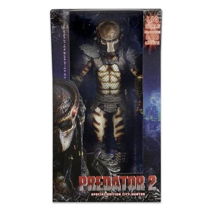 Predator 2 | City Hunter Light-Up NECA 1:4 Scale 20-Inch Action Figure | PREORDER