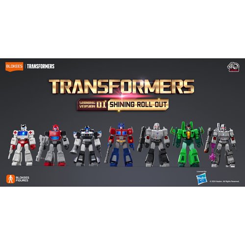 Transformers Shining Version 1 Shining Roll Out Blokees Mini Model Kit