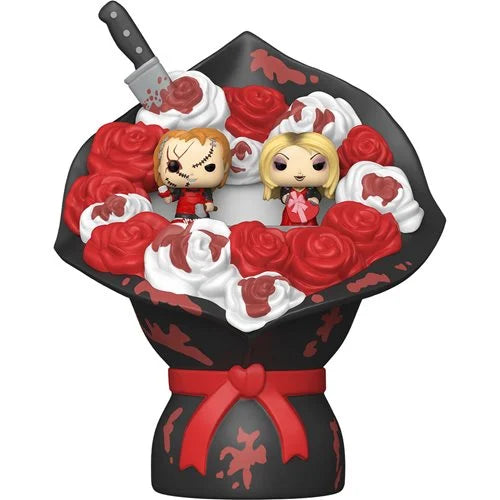 Bride of Chucky Valentines Chucky and Tiffany Funko Bitty Pop! Mini-Figure Bouquet (ETA APRIL / MAY 2025)