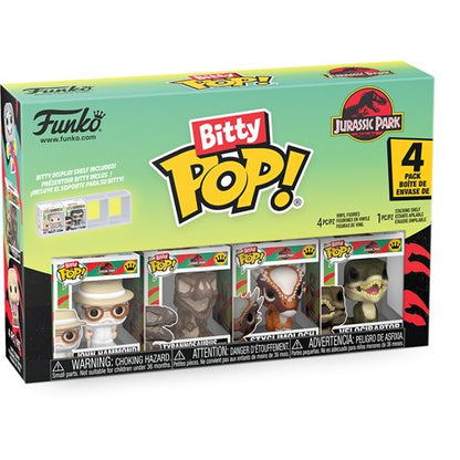 Jurassic Park Velociraptor Bitty Pop! 4-Pack | Funko