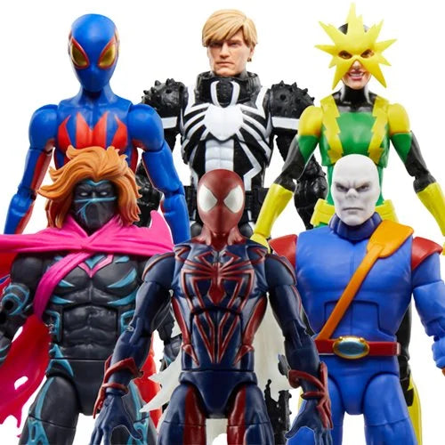 Spider-Man Retro Marvel Legends 6-Inch Action Figures 2025 Wave 1 Case of 6 (ETA APRIL / MAY 2025)