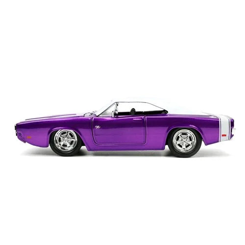 Bigtime Muscle 1970 Dodge Charger R/T Candy Purple 1:24 Scale Die-Cast Metal Vehicle (ETA JANUARY 2025)