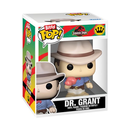 Jurassic Park Dr. Alan Grant with SUV Bitty Pop! Ride | Funko