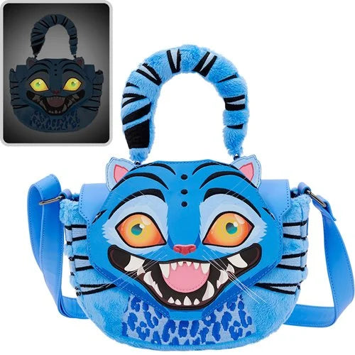 KPop Demon Hunters Derpy GIow-in-the-Dark Faux Fur Crossbody Bag - PREORDER