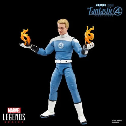The Fantastic Four: First Steps Marvel Legends Series Johnny Storm 6-Inch Action Figure