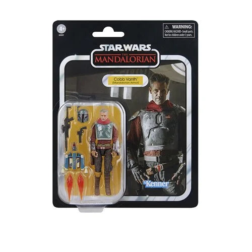 Star Wars The Vintage Collection Cobb Vanth (Mandalorian Armor) Deluxe 3 3/4-Inch Action Figure (ETA OCTOBER / NOVEMBER 2024)