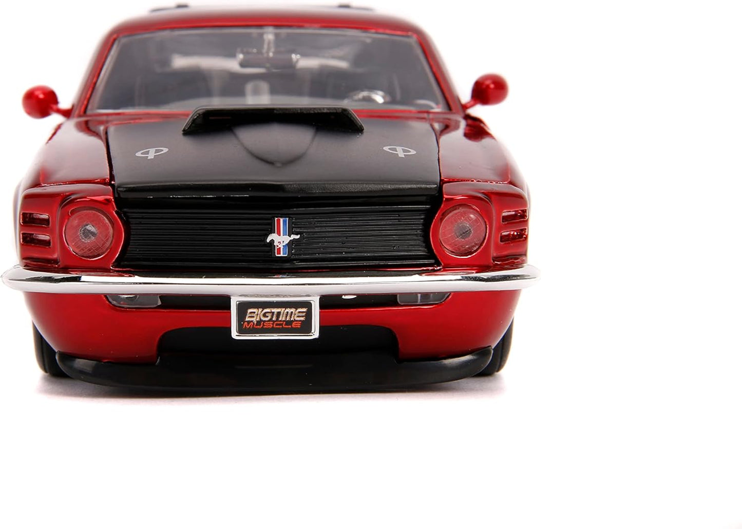 Bigtime Muscle 1:24 - 1970 Ford Mustang Boss 429 Die-cast Car - Candy Red